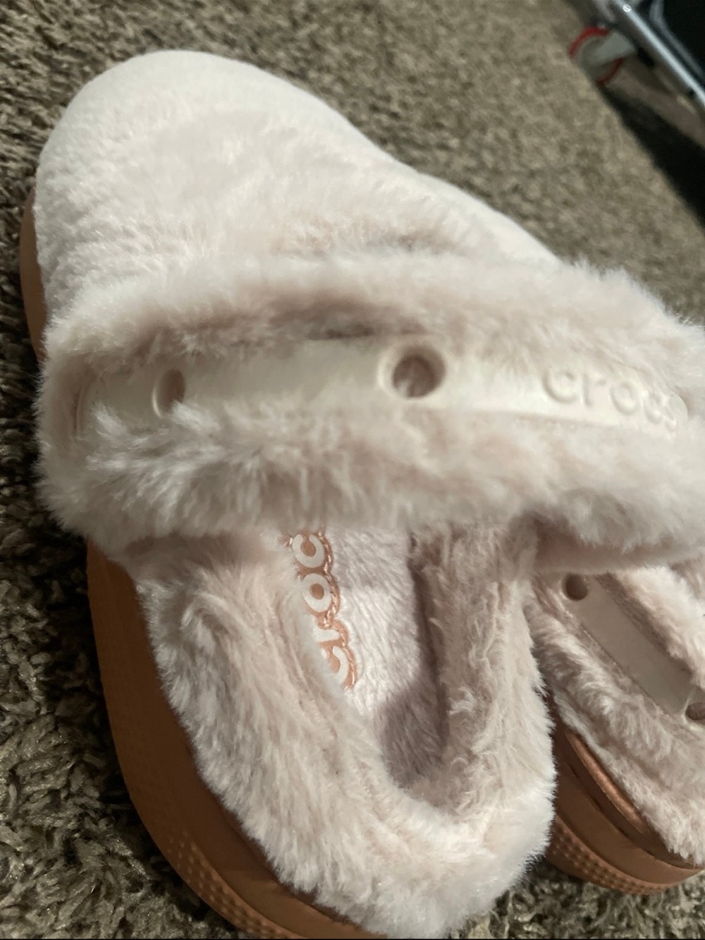 crocs classic unfurgettable clogs light pink women’s size 8 - Picture 4 of 6